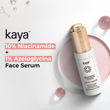 Kaya Clinic 10% Niacinamide + 1% Azeloglycina Face Serum, Dark Spot Corrector, Fights Acne For Unisex Of All Skin Type, 30ml